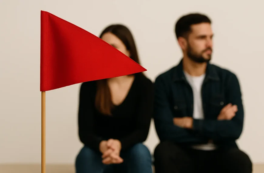 Si tu vois ces red flags chez un homme… fuis